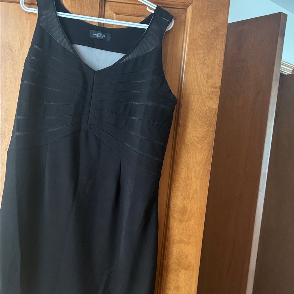 2 for $15 Worthington Black Sleeveless V-Neck Midi Dress